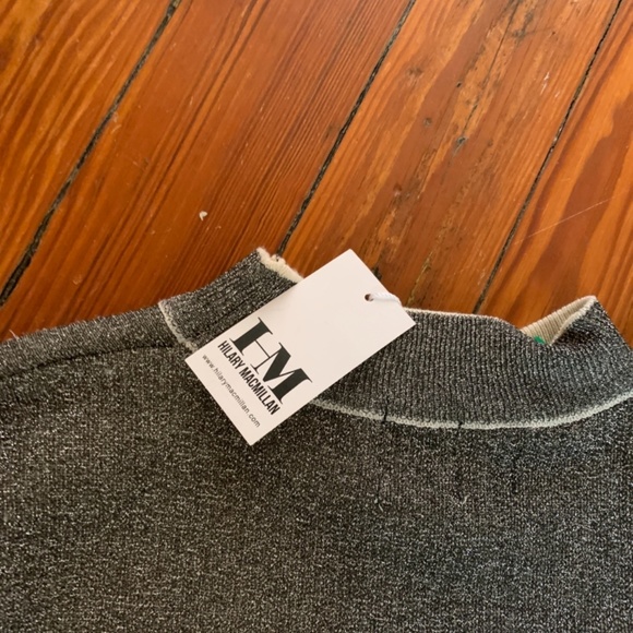 Hilary Macmillan bell sleeve sparkle dress. NWT. Retsil 109 - Picture 3 of 6